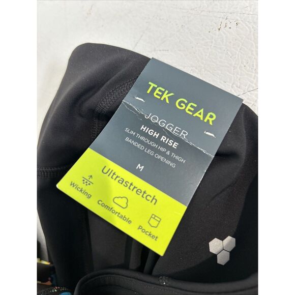 Tek Gear Women's Lot Multicolor Print Hi-Rise Capris Size M NWT Black - Picture 14 of 14